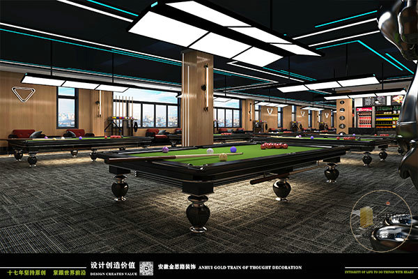 臺球廳裝修 臺球廳裝修